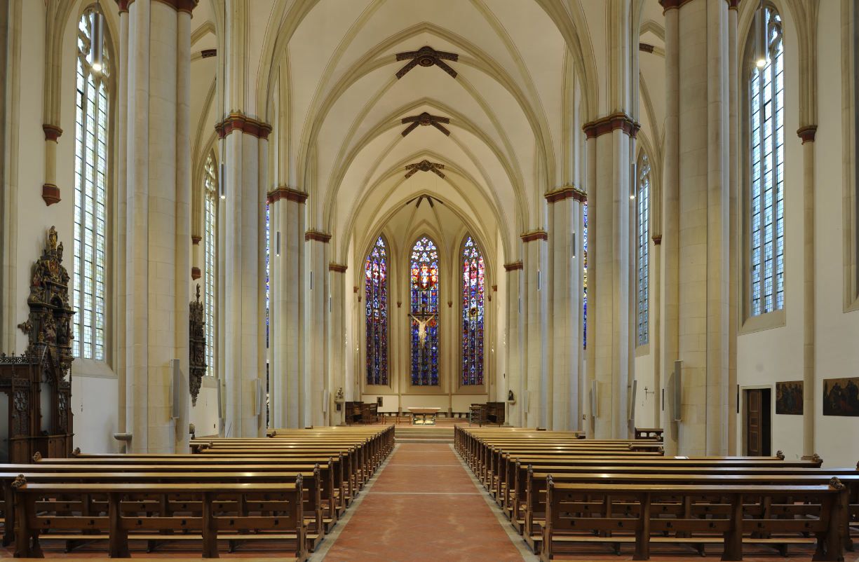 Liebfrauen-&Uuml;berwasserkirche M&uuml;nster nach der Renovierung